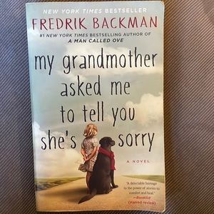 My grandmother asked me to tel you she’s sorry, book